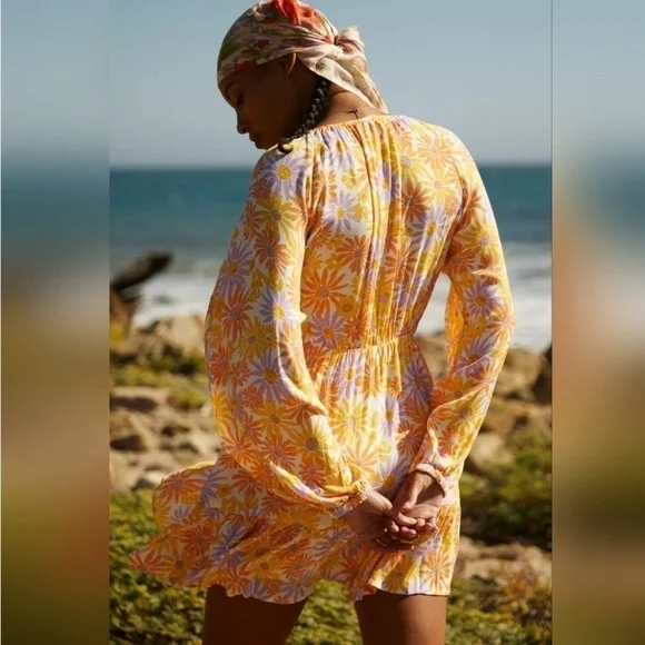 L*Space Feelin Fine Oopsie Daisy Coverup Dress size XLarge NWT - Picture 3 of 7